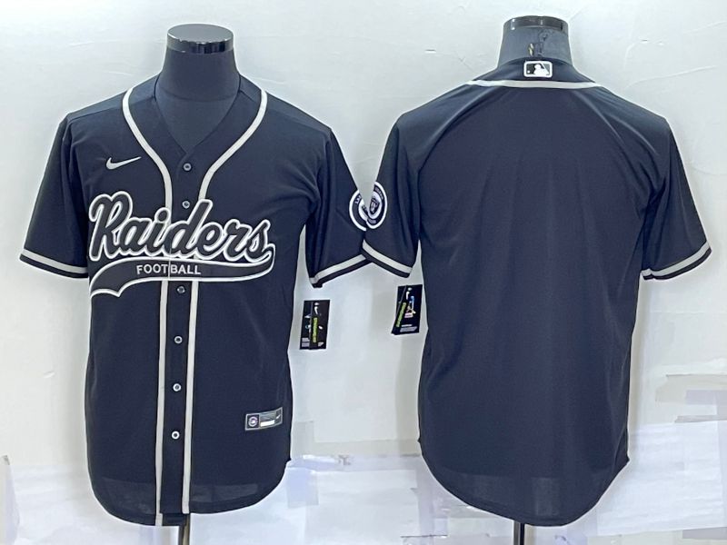 Men Oakland Raiders Blank Blue Nike Co branded NFL Jersey->buffalo bills->NFL Jersey